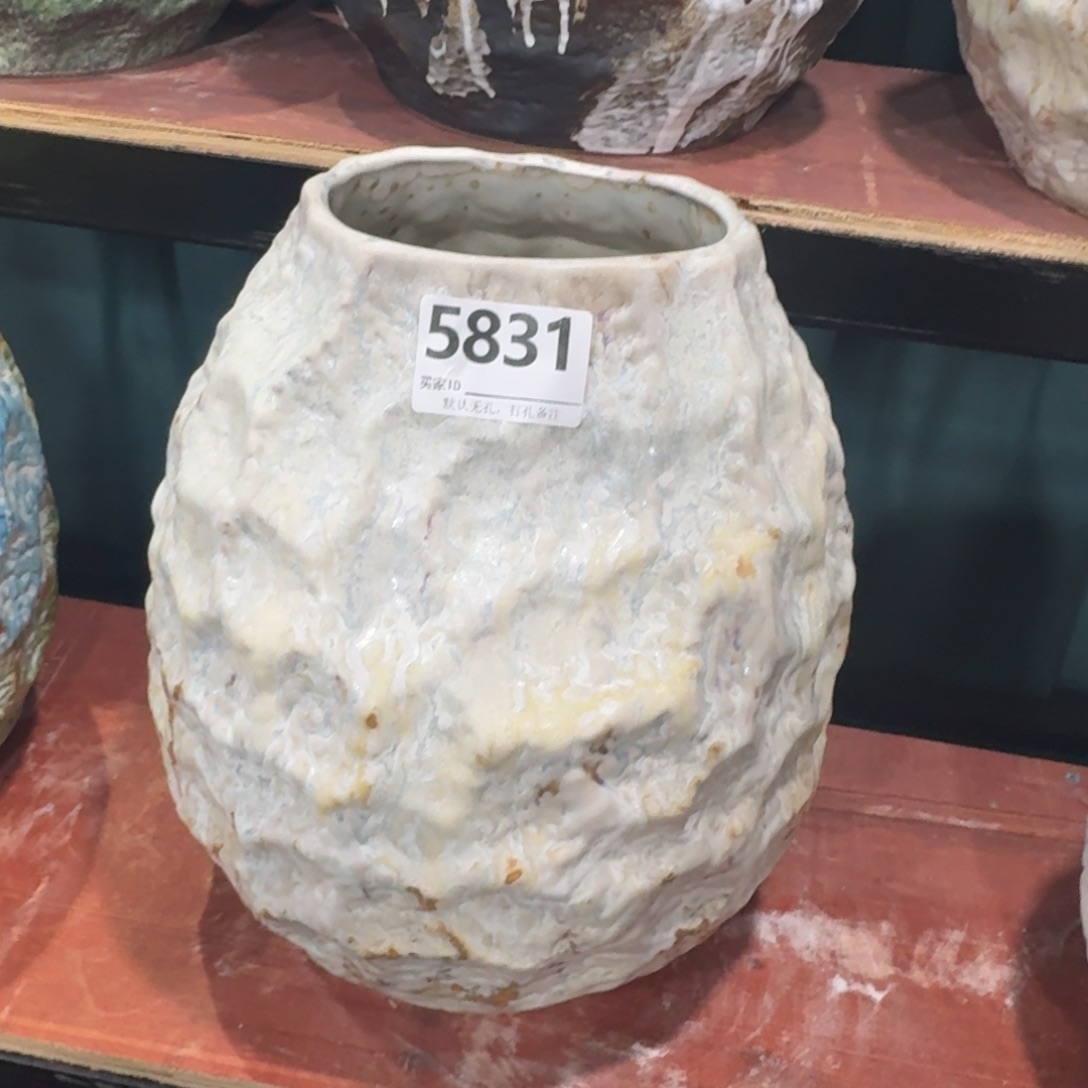 行***…摆件陶景德镇高温花瓶编码5831高35默认无孔