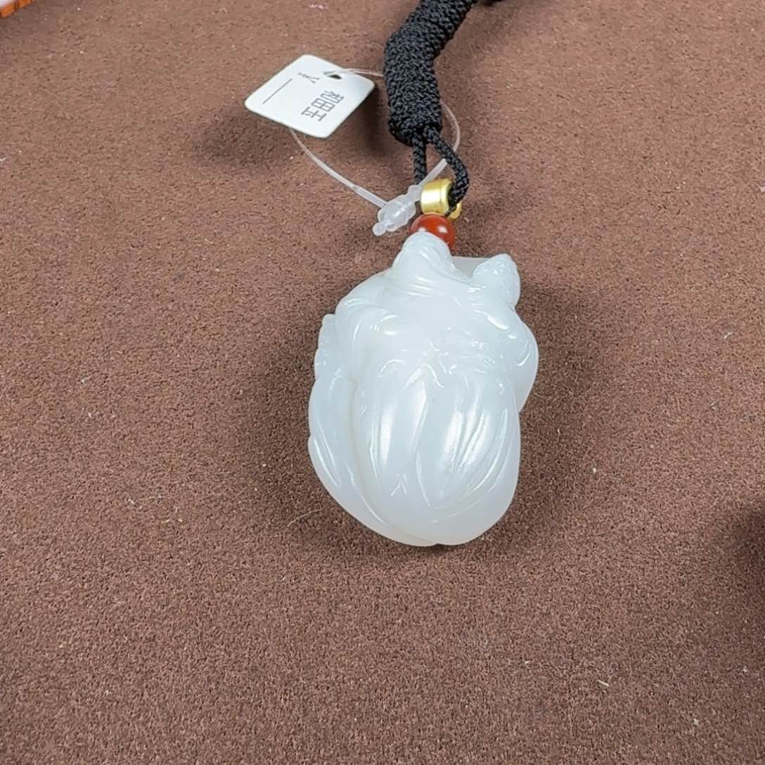 和田玉（白玉）挂件未镶嵌啊*