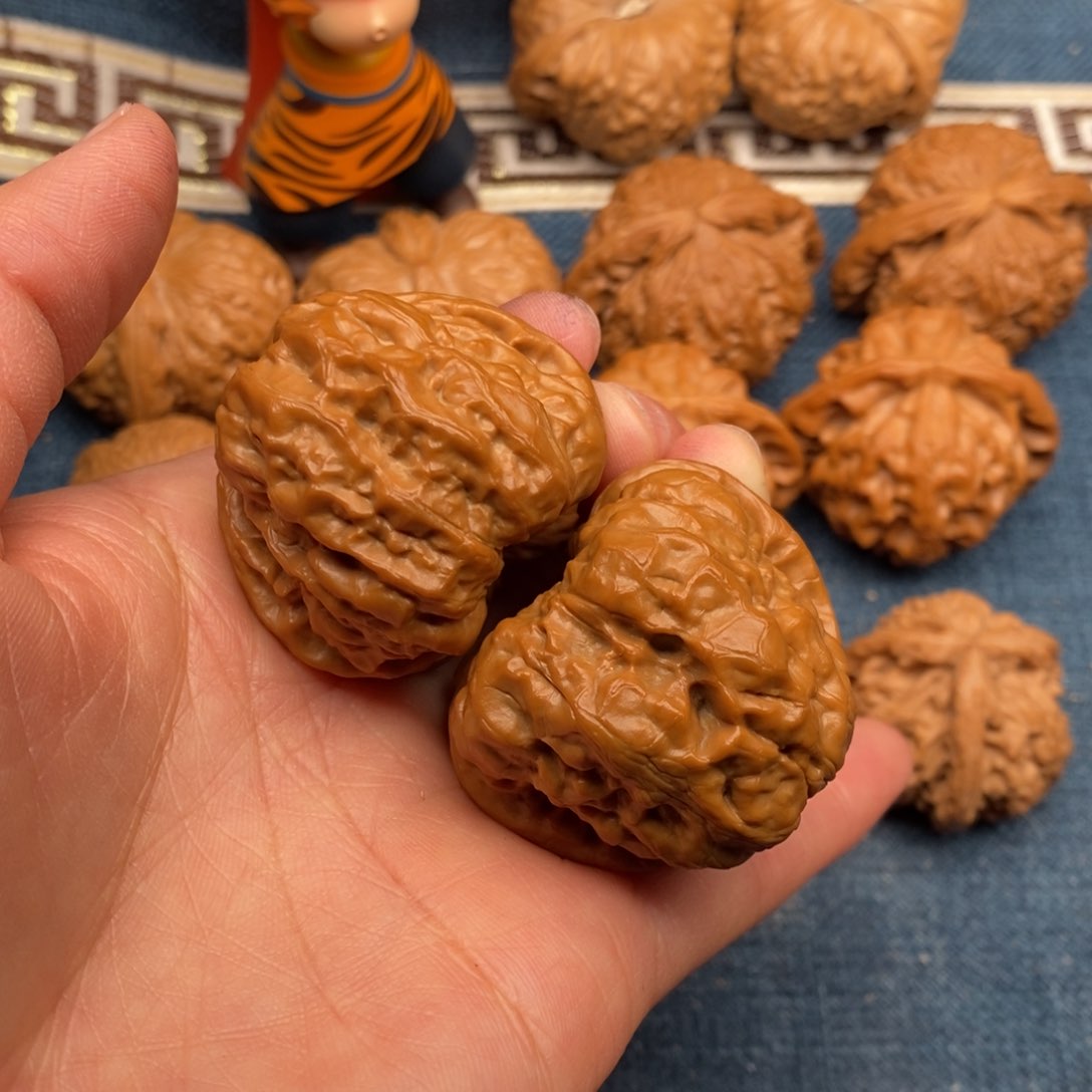 文玩核桃把件41肌肉蛙