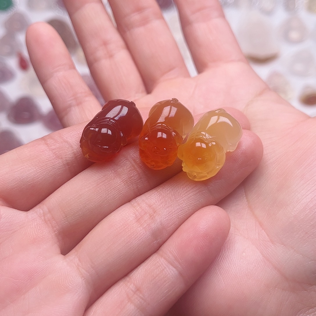 玛瑙/玉髓颈饰未镶嵌多样性发货拍一发一