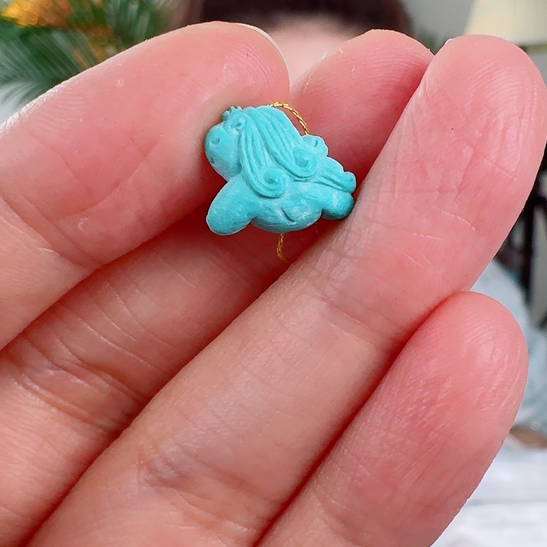 未镶嵌绿松石珠宝奇石