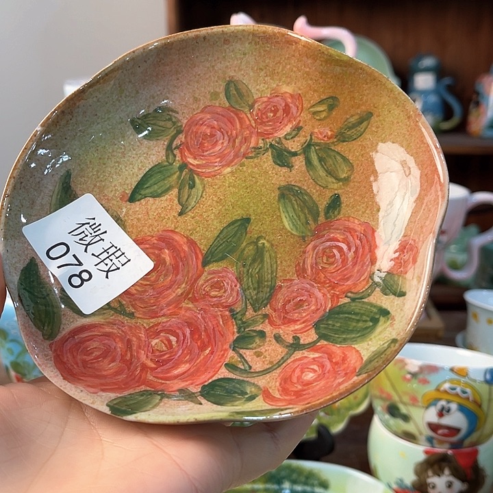 陶景德镇釉下手绘陶瓷 