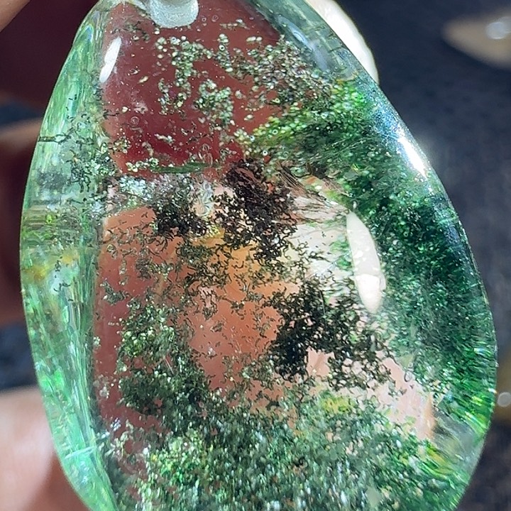 法***宝未镶嵌发晶颈饰我
