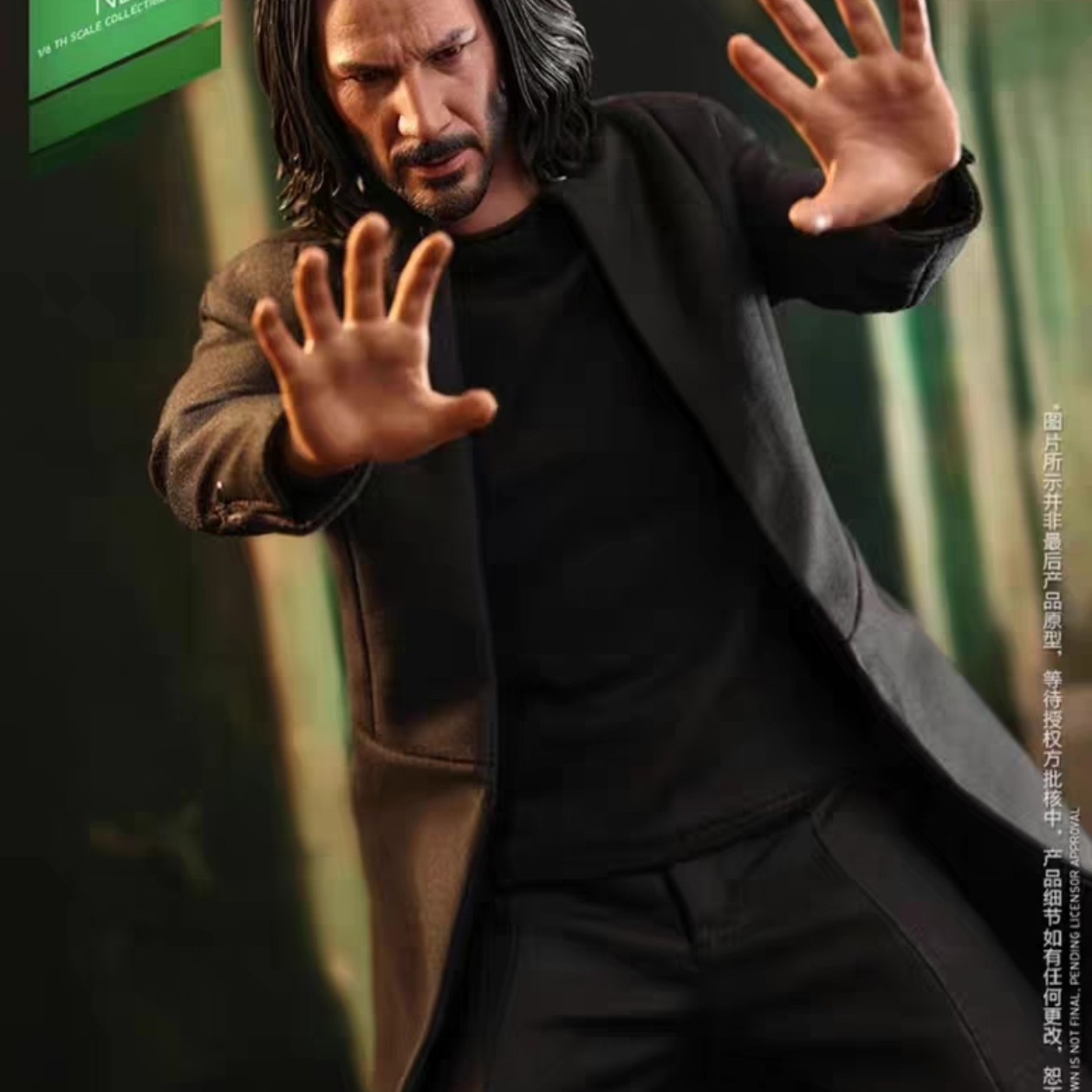 HOT TOYS HT MMS657 1/6 黑客帝国 尼奥 会场版 12寸可动人偶