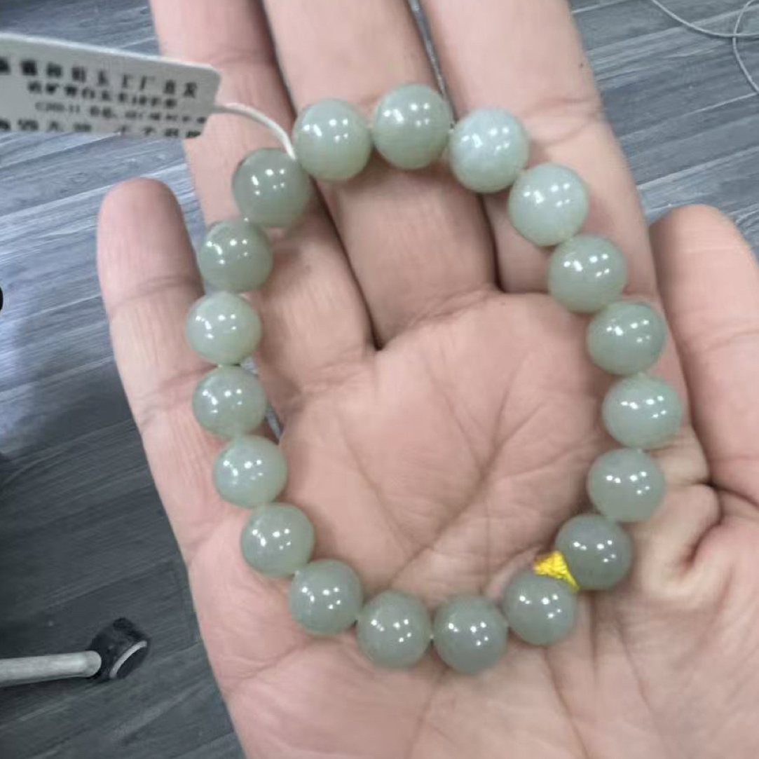 【宫姐甄选】青白玉10手串