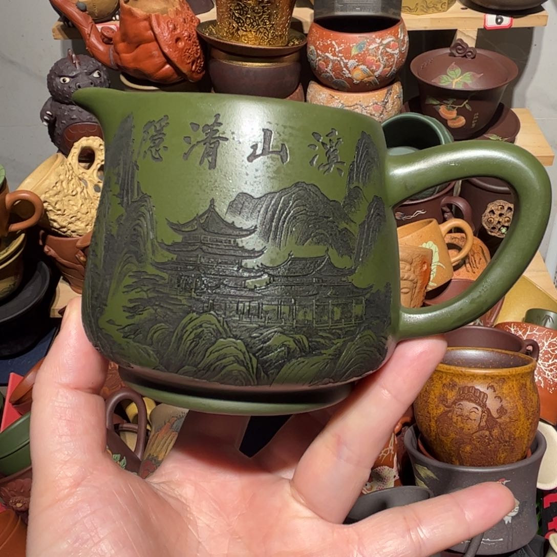 紫砂茶杯宜兴紫砂主人杯