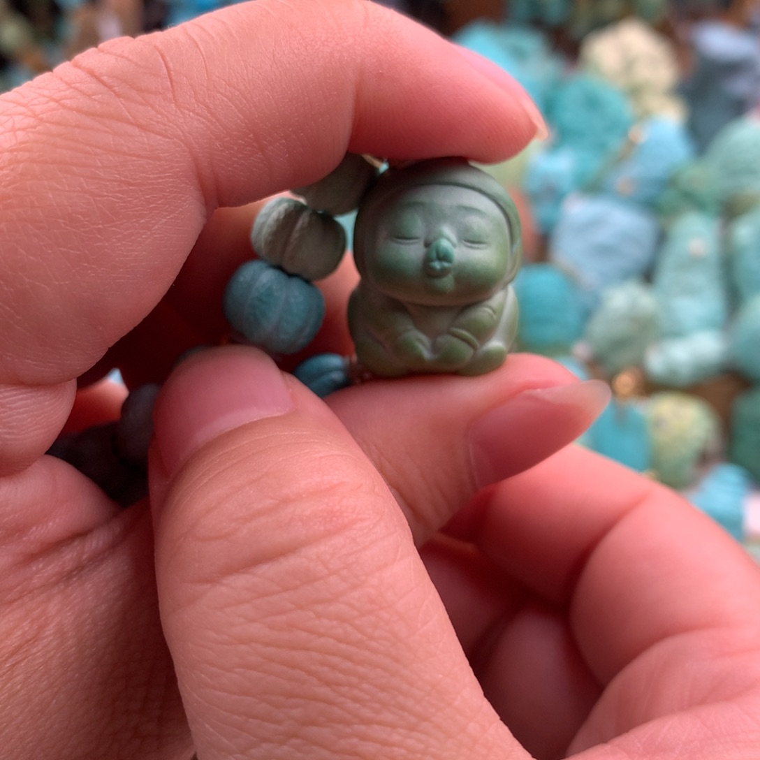 绿松石颈饰未镶嵌@****.