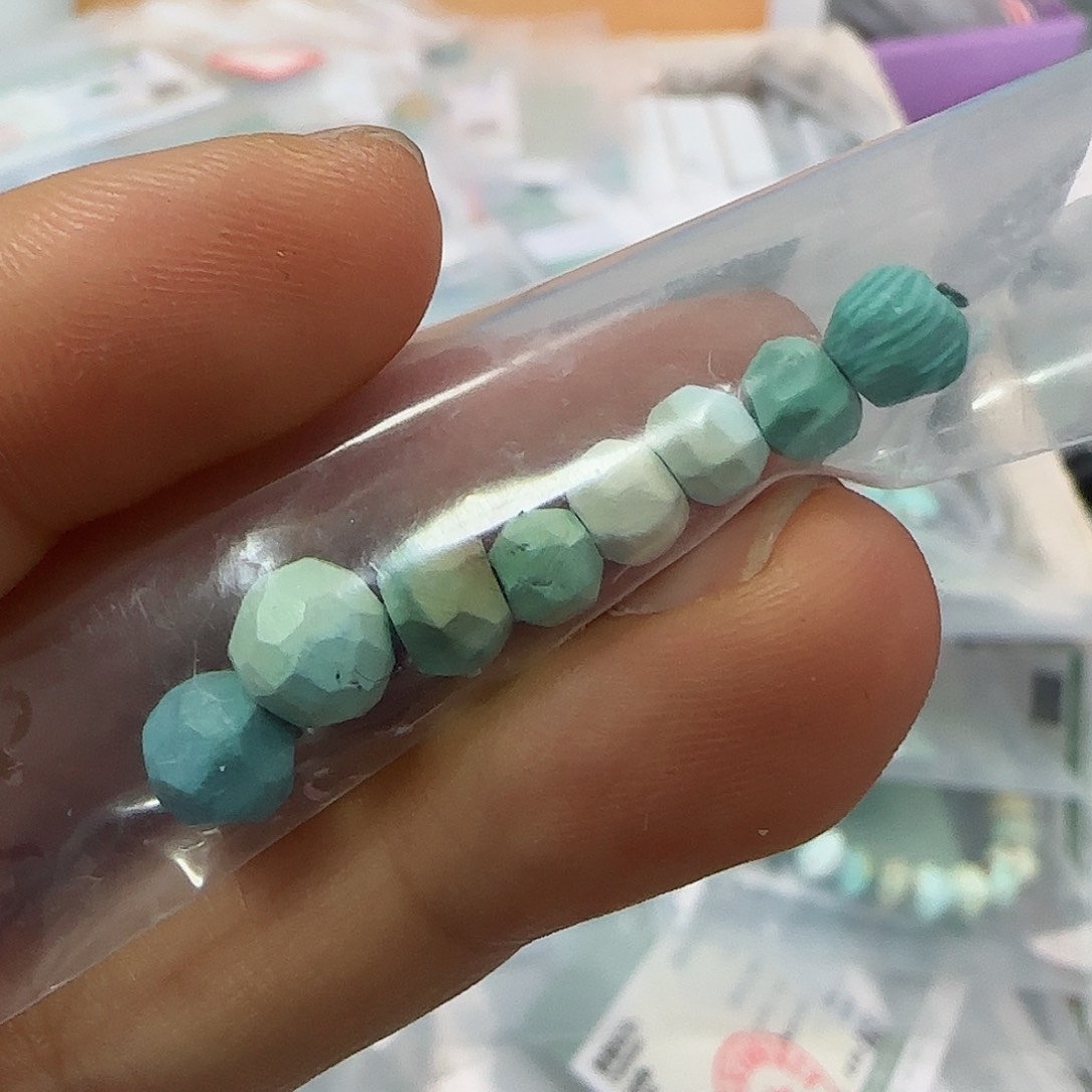 绿松石珠宝半成品未镶嵌