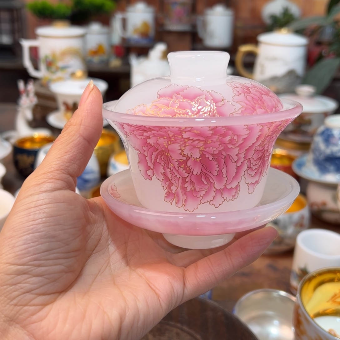 高端大气上档次陶瓷茶具