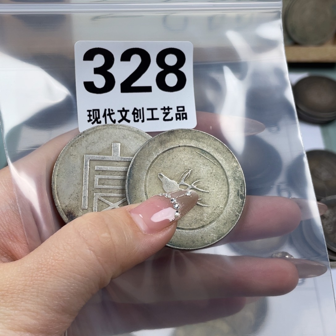 铜新年福禄一组工艺品