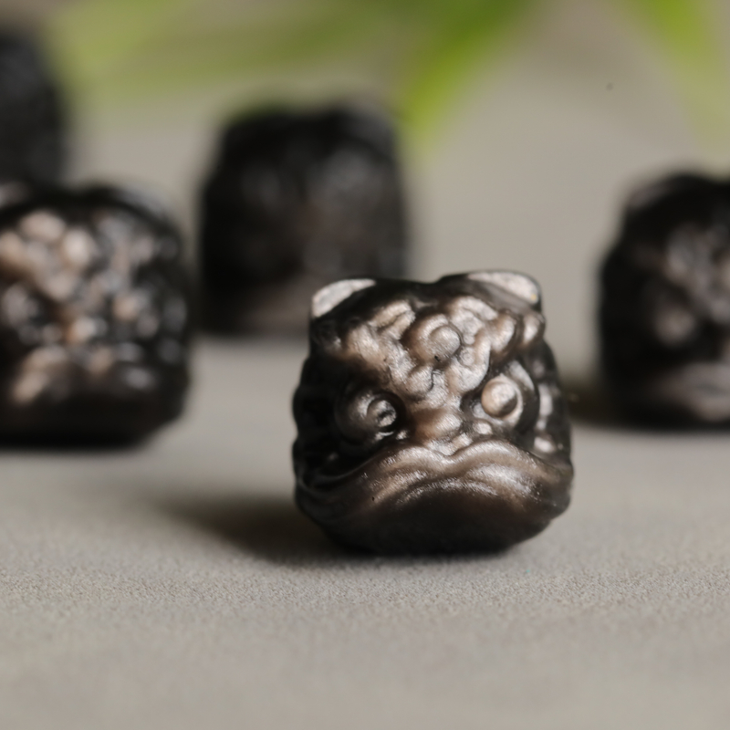 银曜石醒狮DIY配珠 16mm5.4g 661013-07 多样性发货发其一