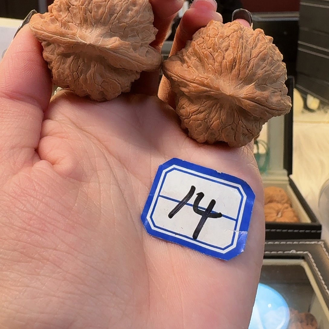 桃核把件血麒麟41尺