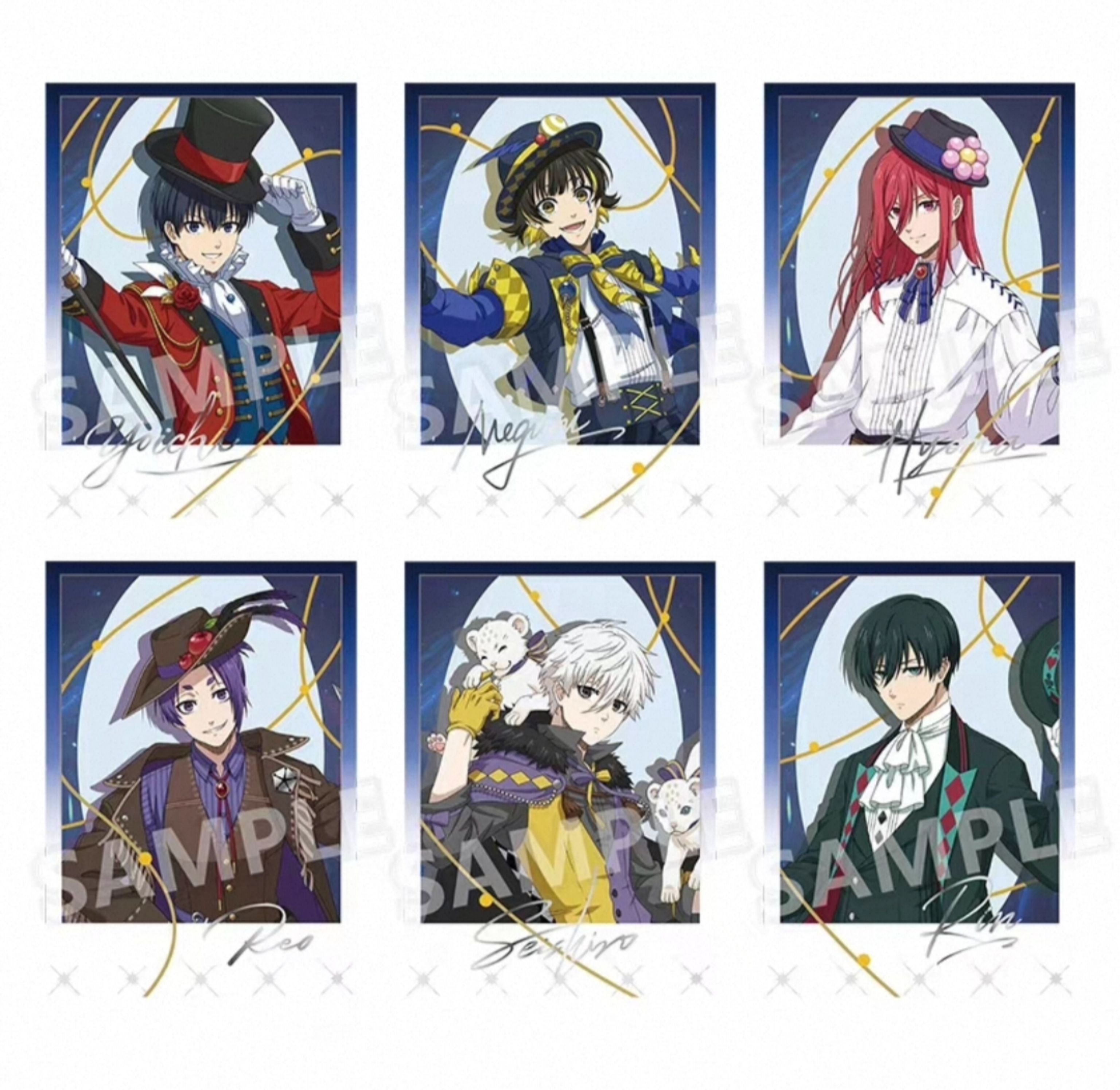 蓝色监狱 蓝锁 马戏团拍立得(盲盒代拆）