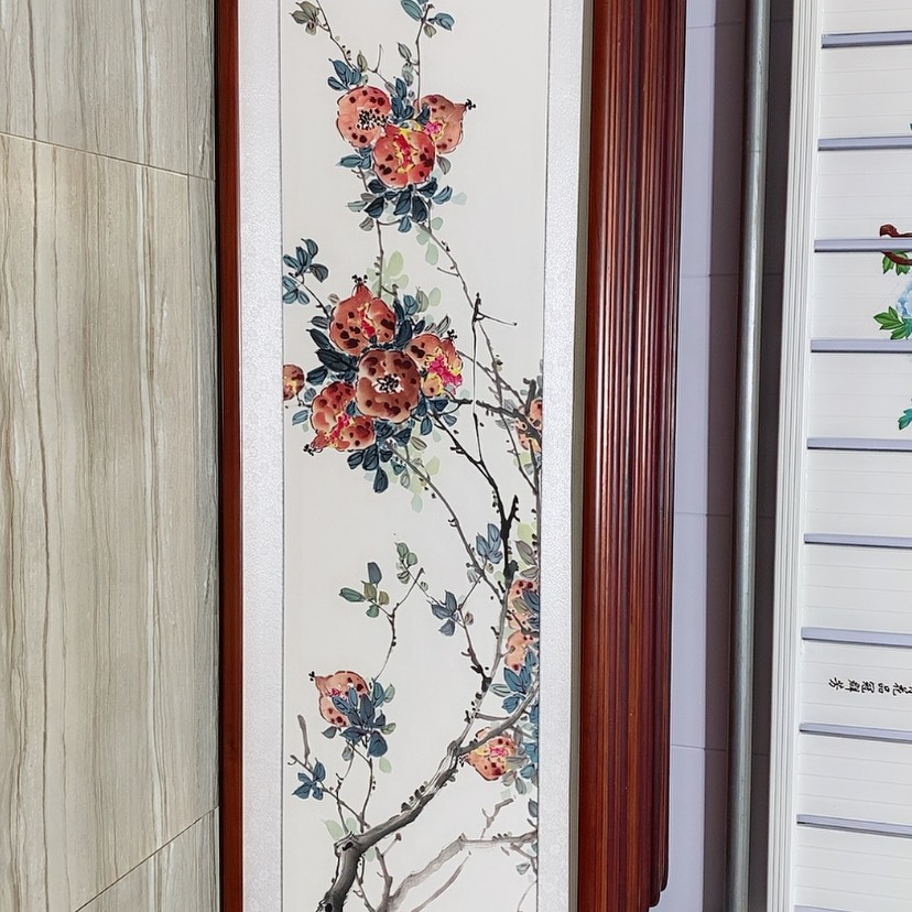 【闪购商品】国画书画作品带框165×50