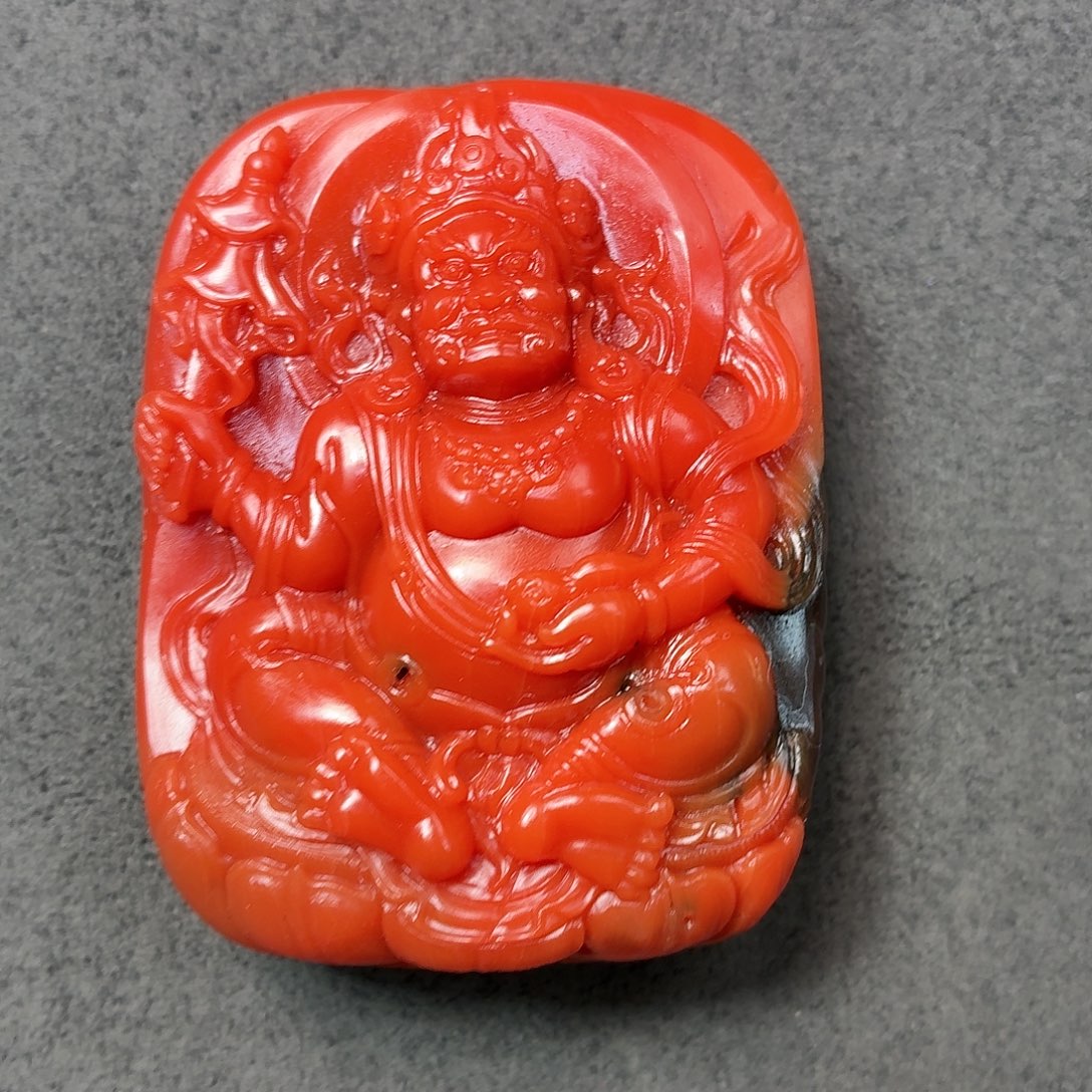 南红玛瑙未镶嵌黄财