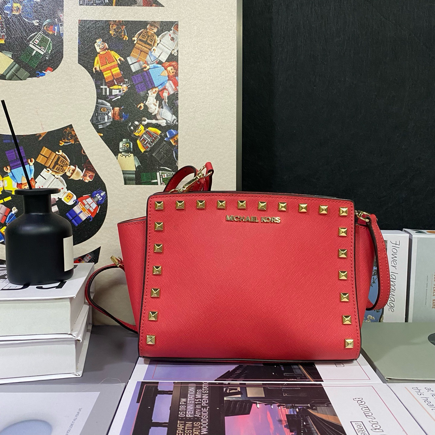 95新 MICHAEL KORS/迈克高仕 22156斜挎包22*18