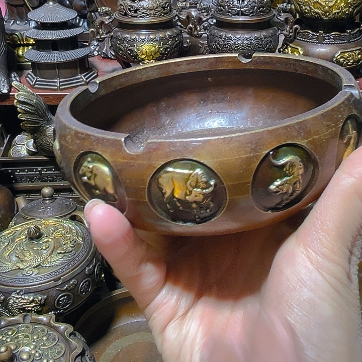 高端精美铜器摆件