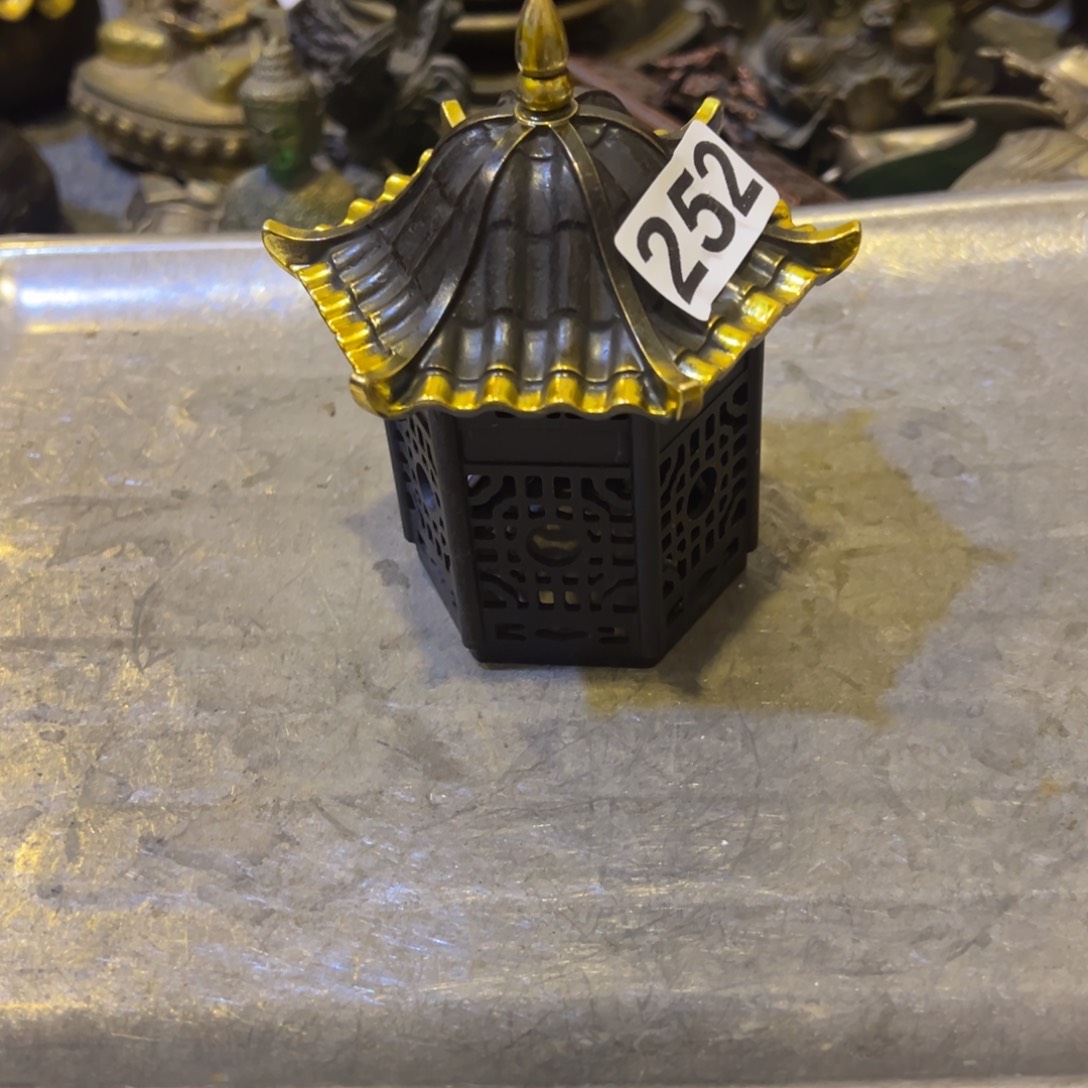 黄铜摆件，文房摆件