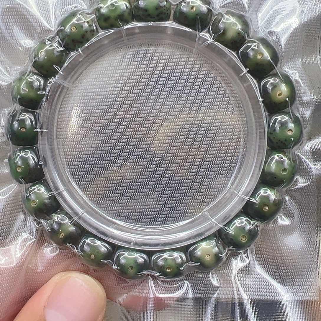 星月菩提手串89传说绿星月菩提单圈11