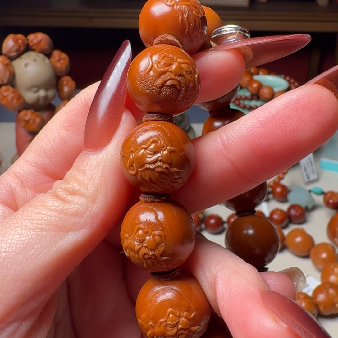 橄榄核手串/手链小*沫手工达摩