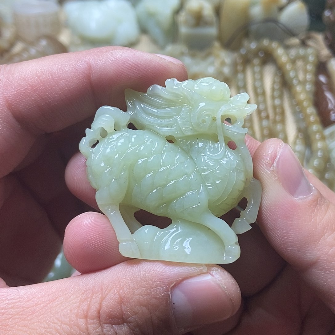 和田玉挂件未镶嵌