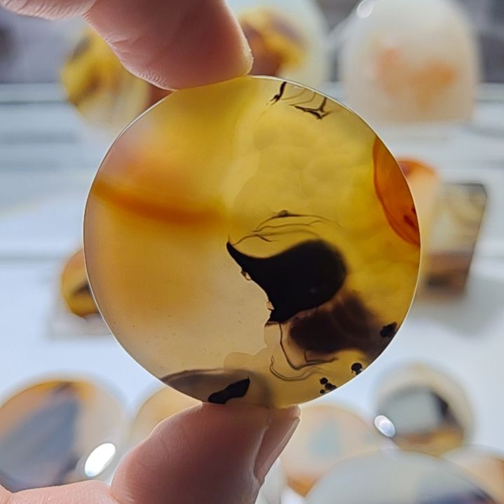 玛瑙/玉髓未镶嵌吊坠(不含链)13号