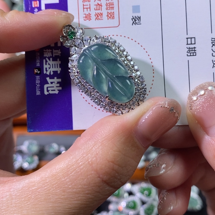 【闪购商品】翡翠颈饰未镶嵌天然