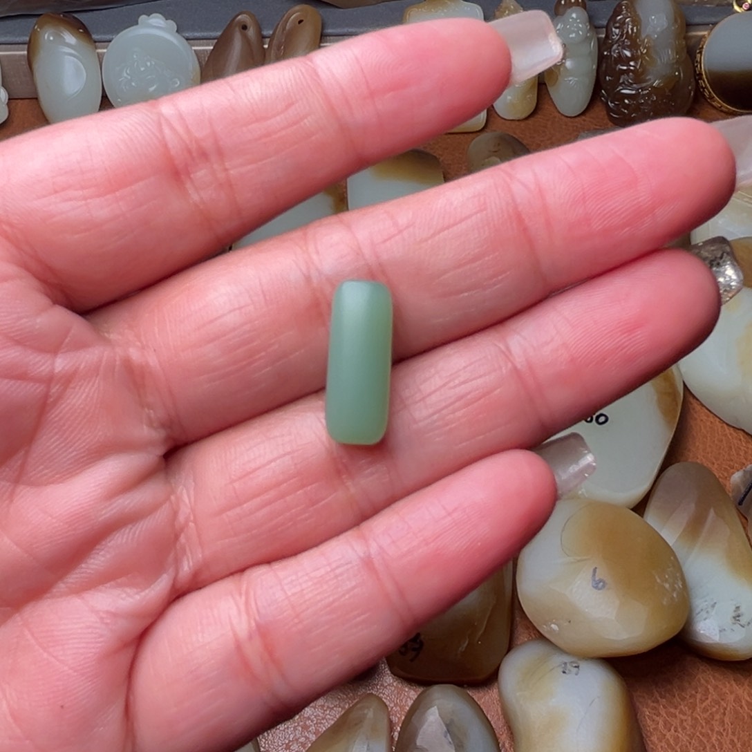 和田玉戒面未镶嵌圈*L