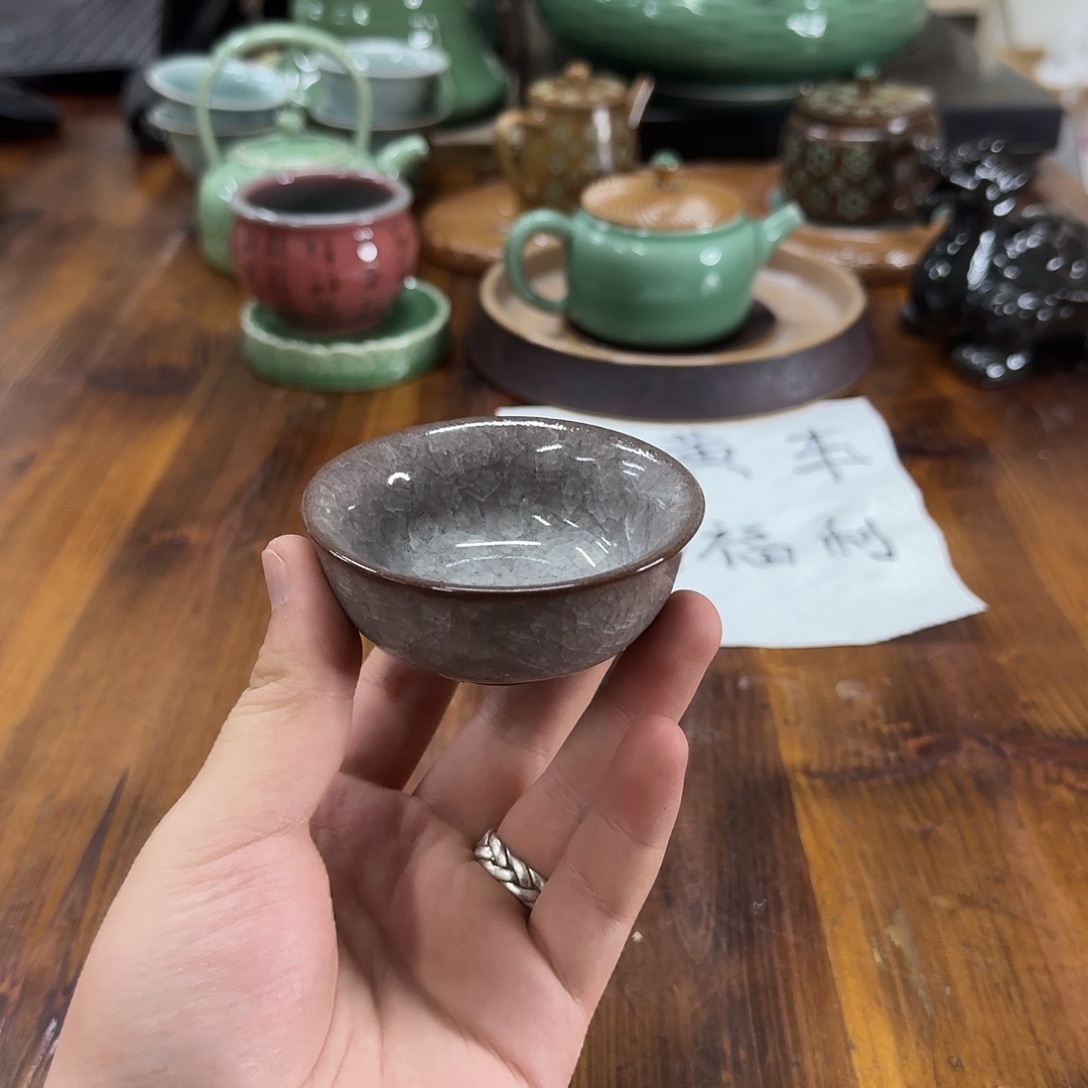 小仲青瓷茶器微瑕7226
