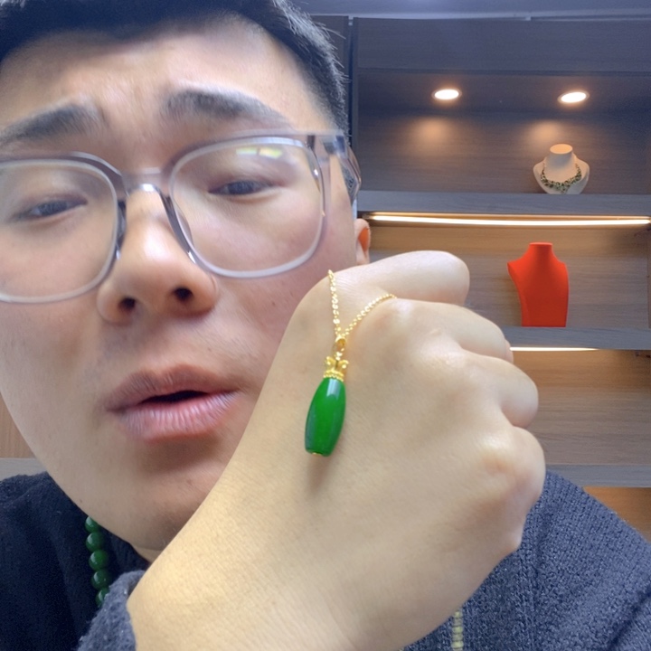 非金属无高端时尚桶珠吊坠