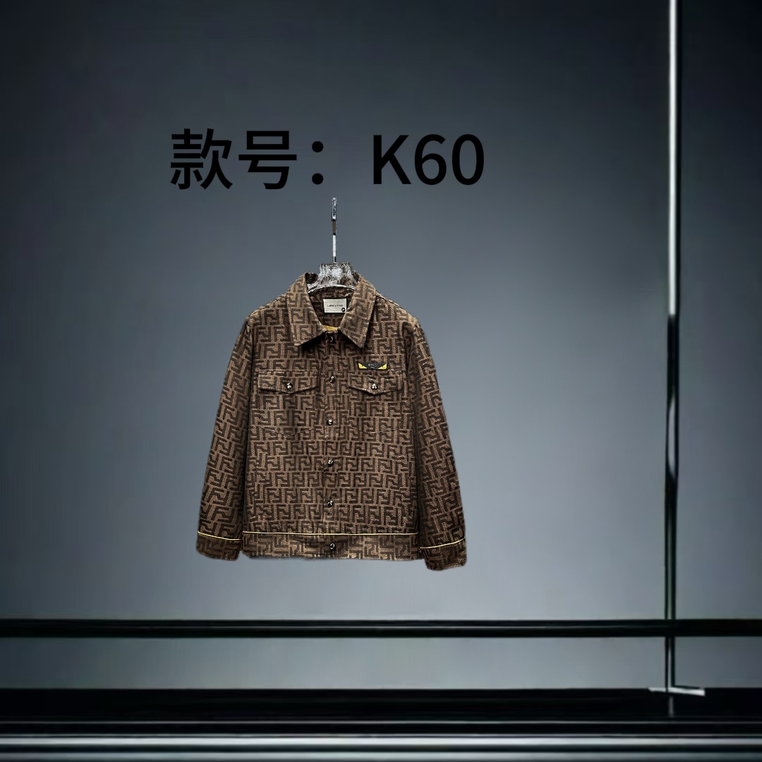 CB-K60-秋季新款气质满服字母时尚外套