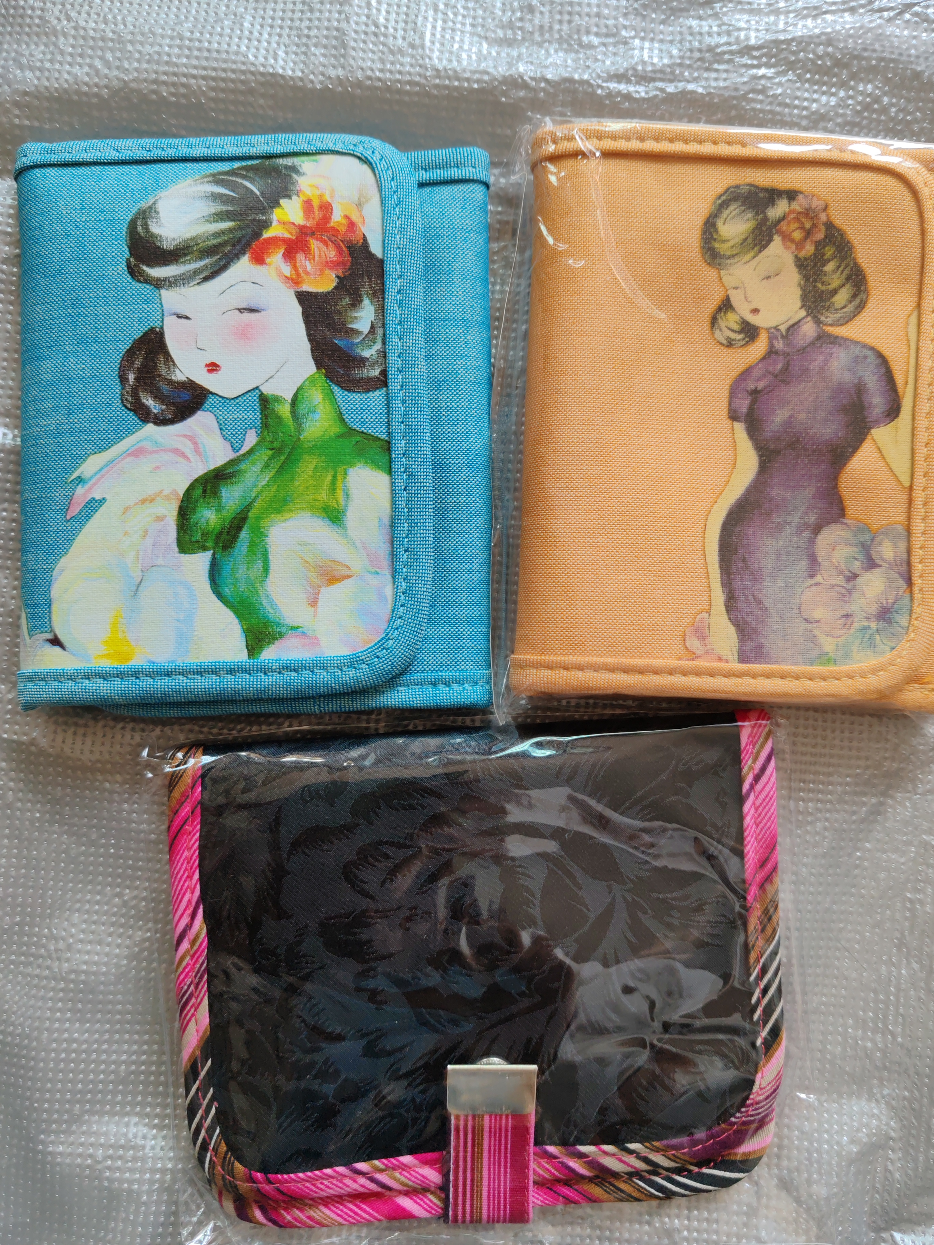 高品质帆布钱包夹 收纳包