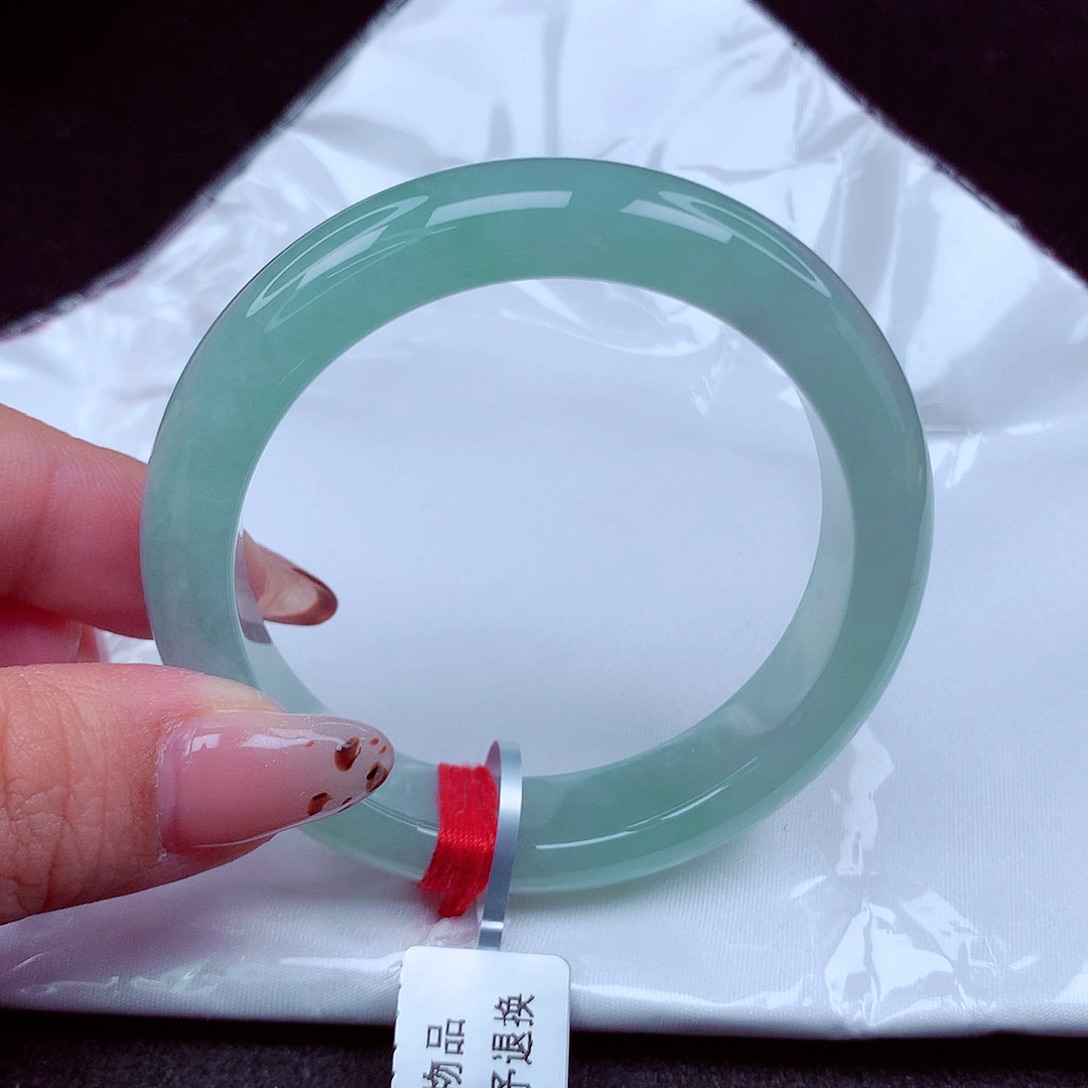 翡翠未镶嵌手镯天然缅甸翡翠A货玉手镯