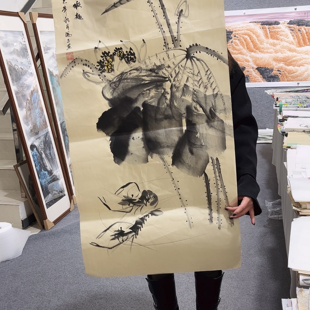 国画HD国画作品单幅任发
