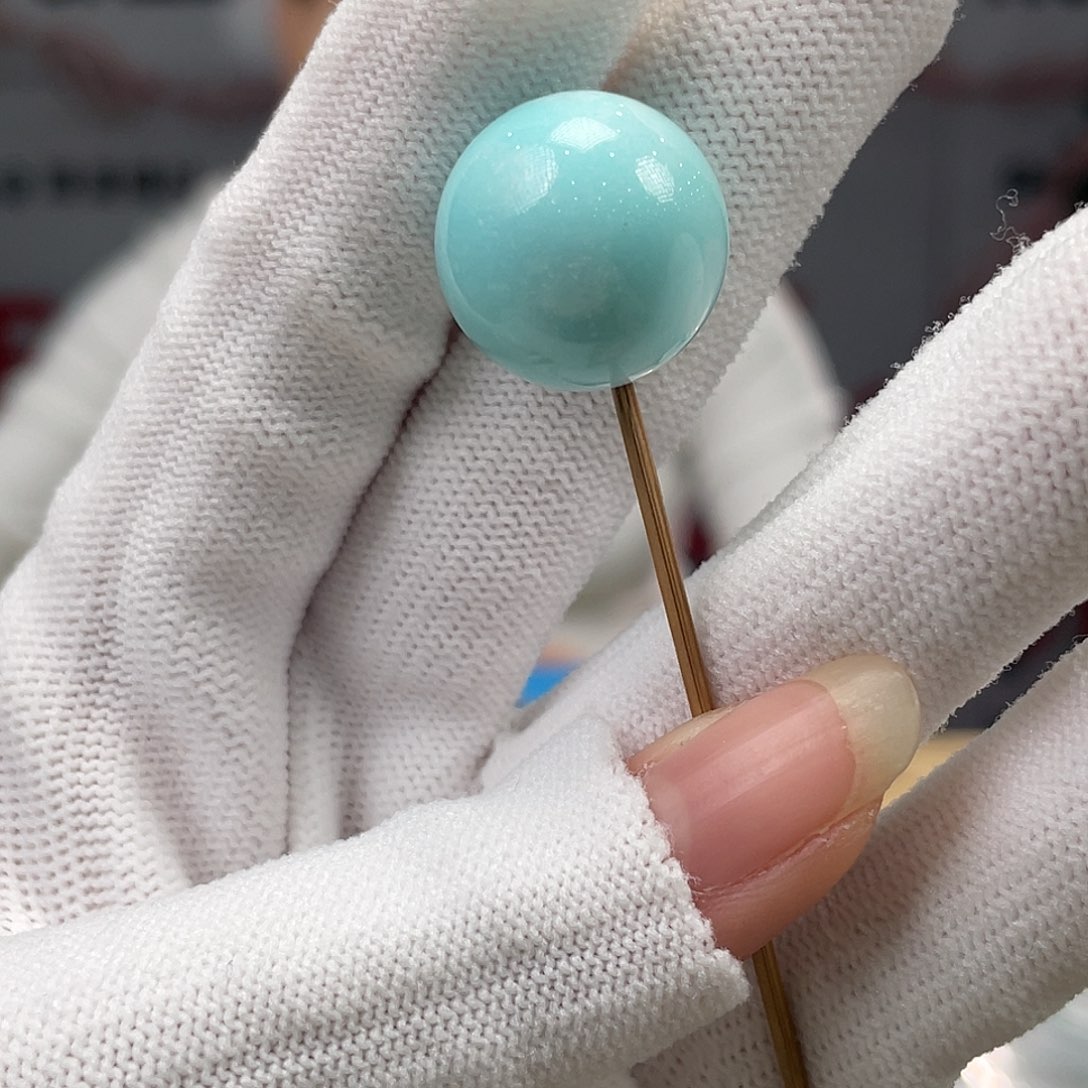 绿松石未镶嵌挂件