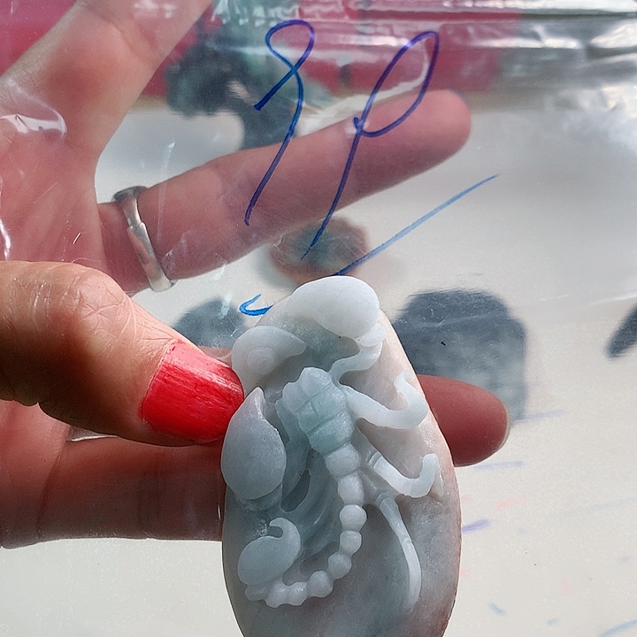 定制翡翠未镶嵌毛货