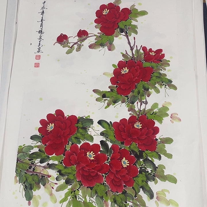 国画三尺整幅作品