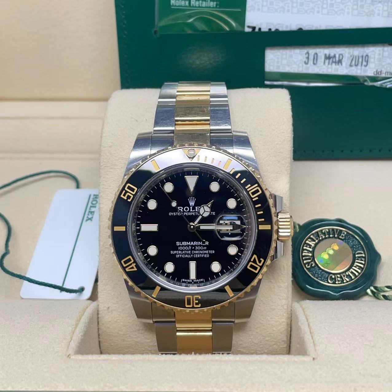 95新 Rolex/劳力士 116613-LN-97203/40mm/2019年全套