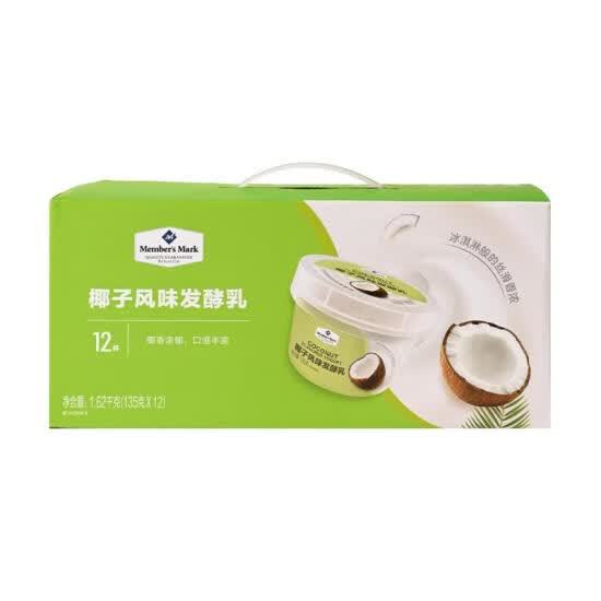 椰子风味发酵乳 1.62kg(135g*12)