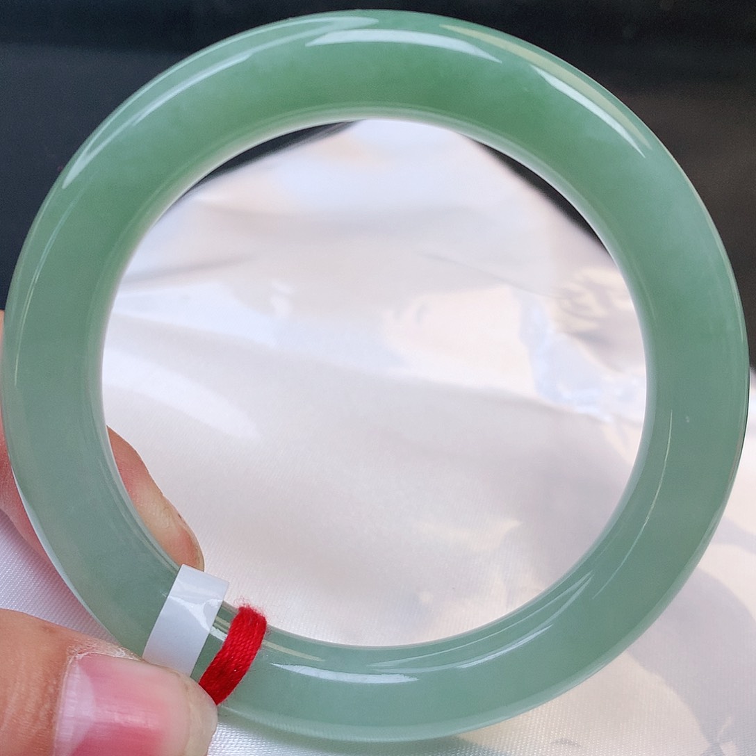 未镶嵌手镯翡翠纯天然A货翡翠晴水绿173号