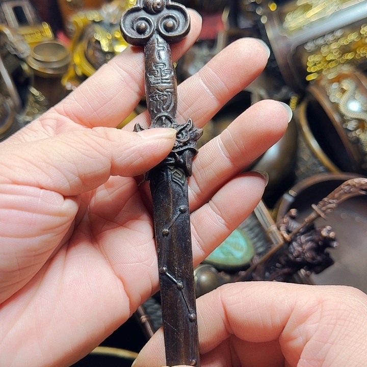 铜器摆件收收藏藏