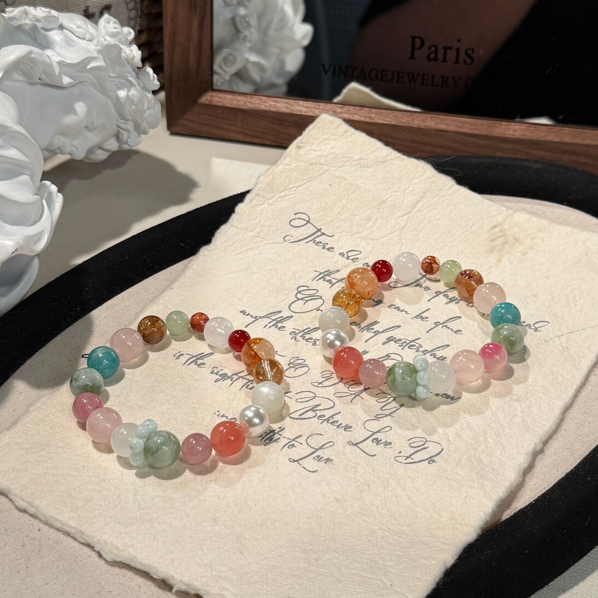 【水晶手链】天然多宝多巴胺水晶手串