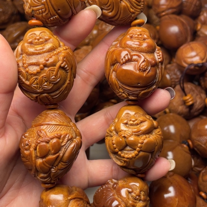 本***》橄榄核吊坠橄榄核手持