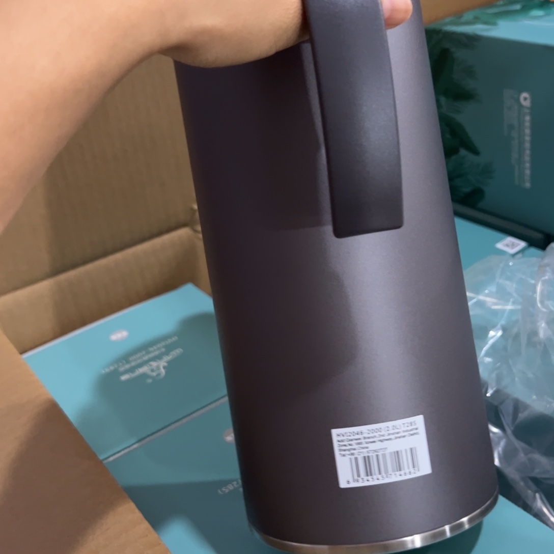 万象T28s灰色316保温杯2000保温时长12小时