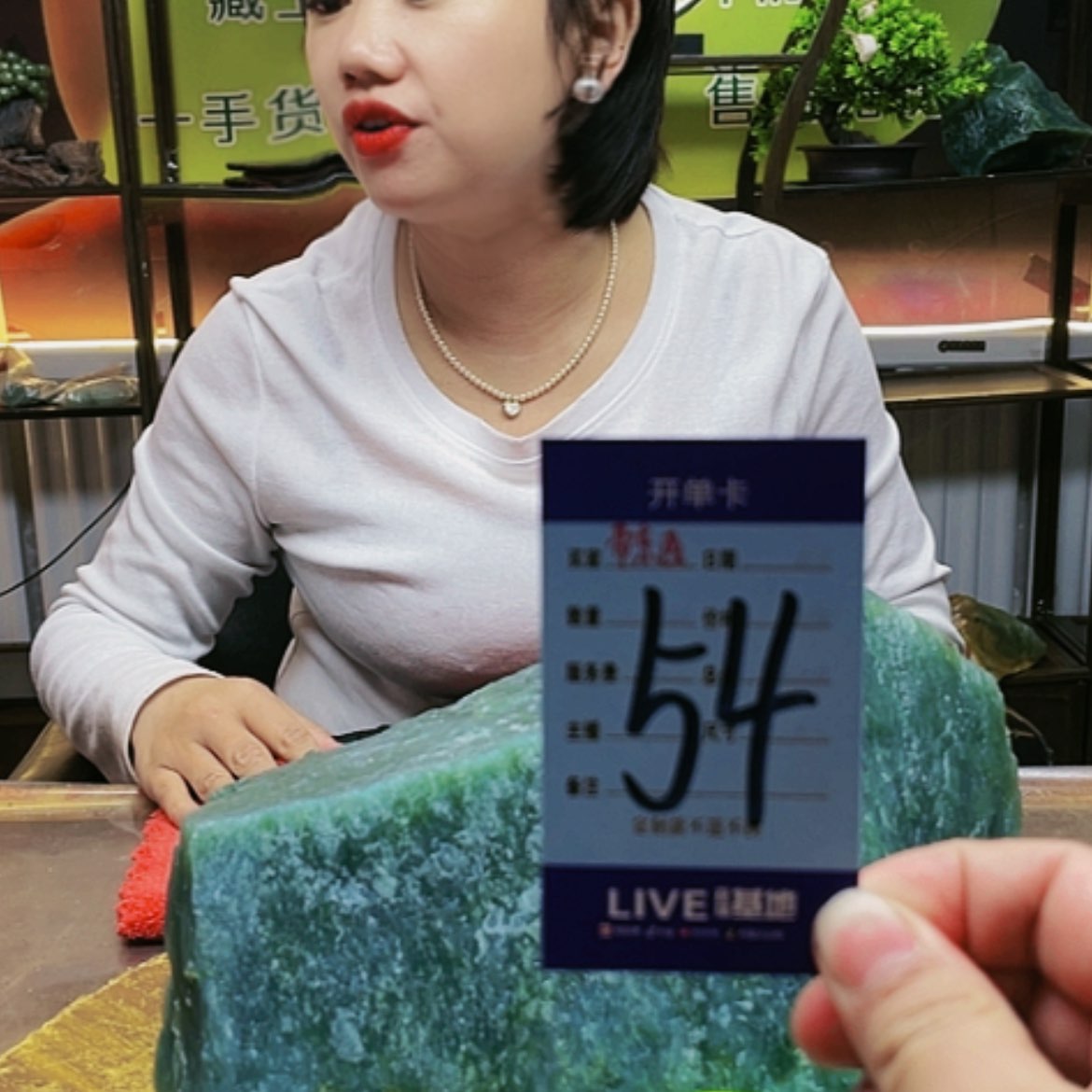 【闪购商品】蛇纹石玉原石未镶嵌淡**志