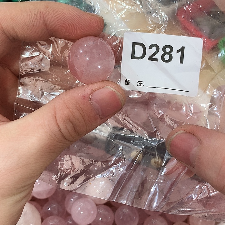 啾***～未镶嵌水晶珠宝半成品天然水晶D281