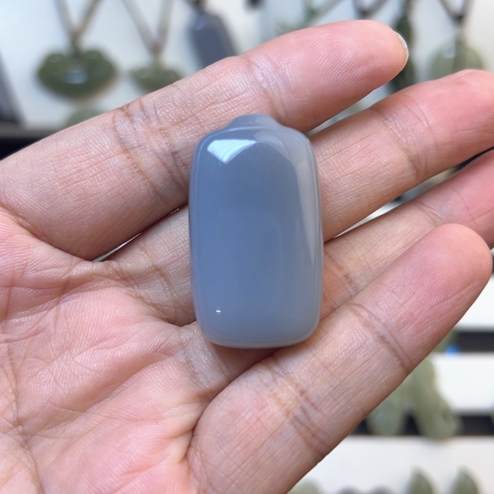 和田玉吊坠(不含链)未镶嵌666