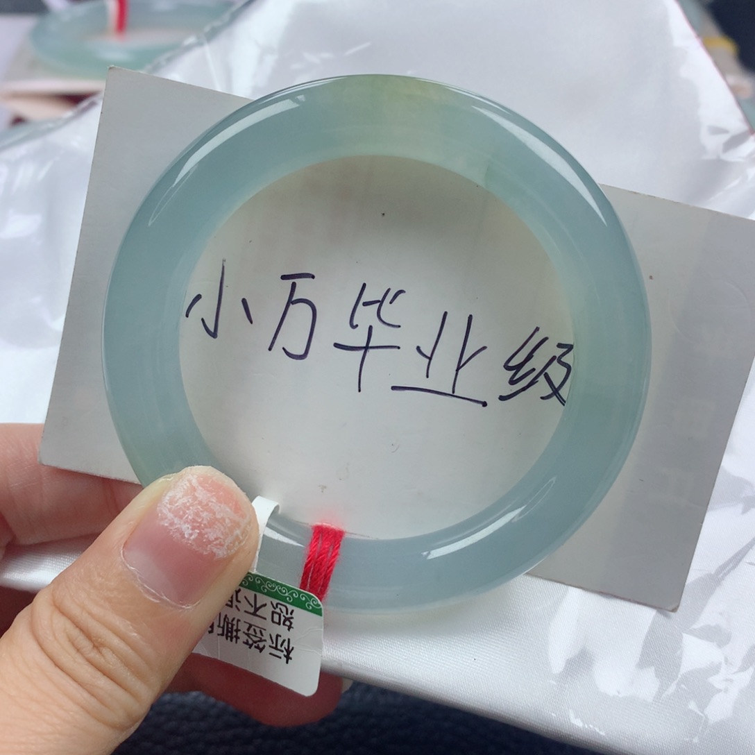 未镶嵌手镯翡翠缅甸天然翡翠51圈