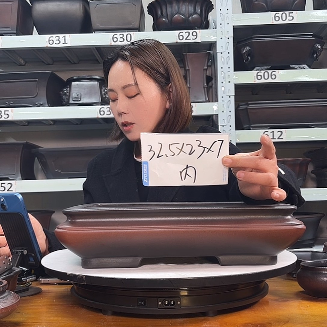 紫砂花盆宜兴紫砂29号