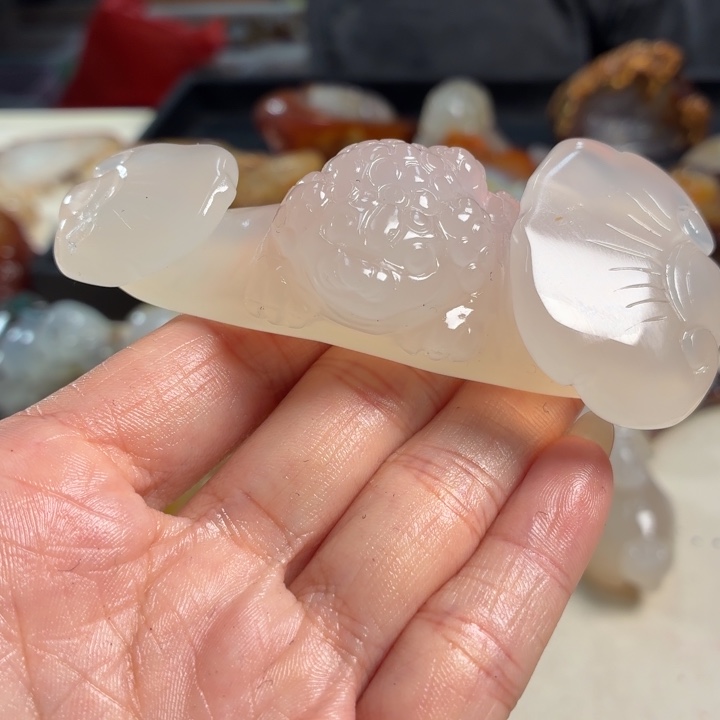 玛瑙/玉髓未镶嵌吊坠(不含链)